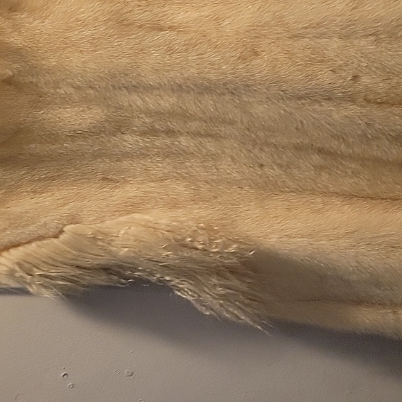 Alpaca fur vest leather lining size 10 - Picture 7 of 8